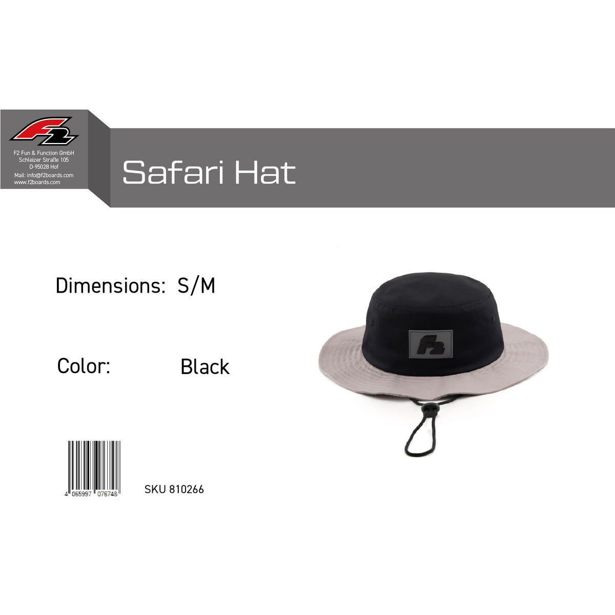 F2 Retro Safari Hat Mütze Hut - Größe/Farbe wählbar