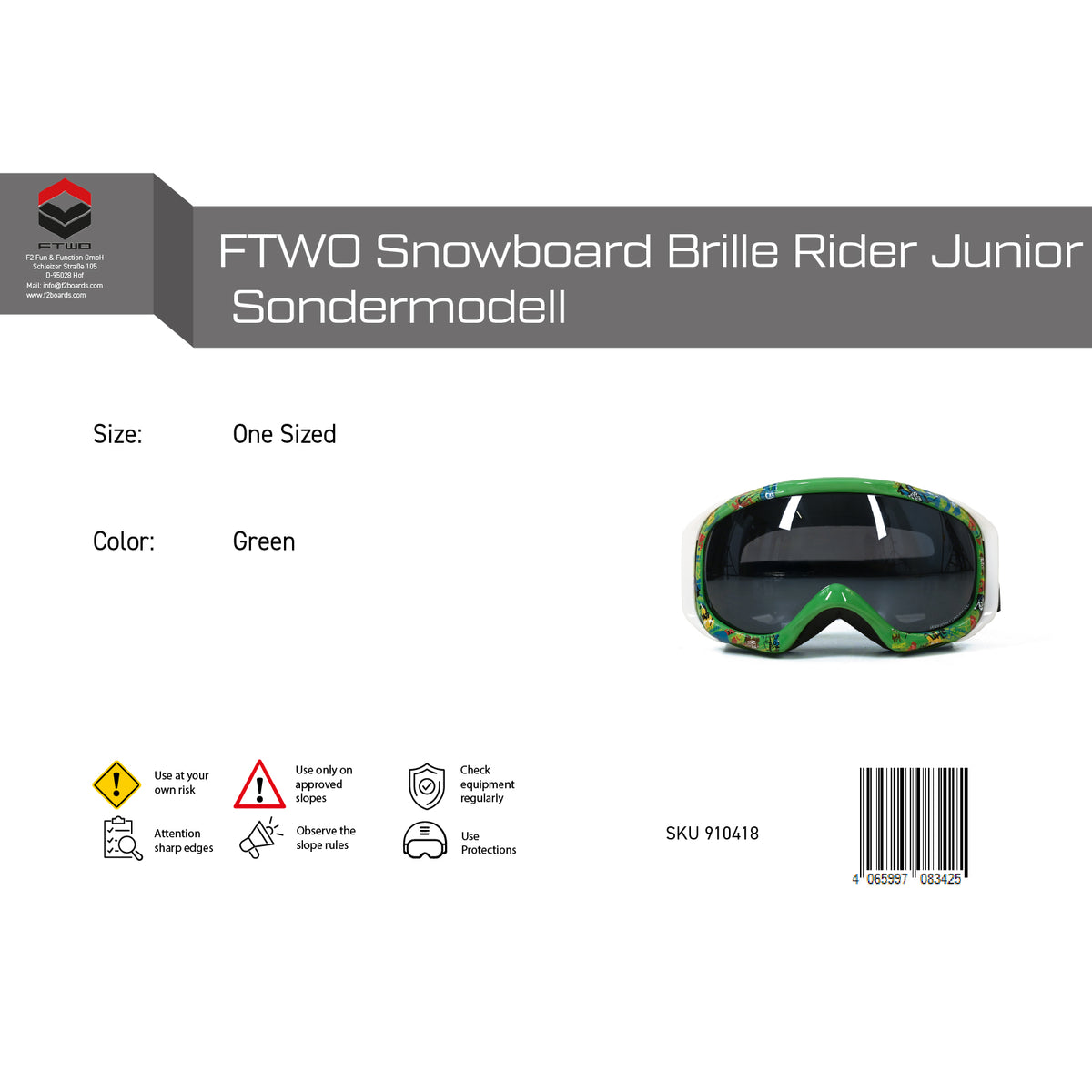Top brand snowboard/ski goggles - Sale - Selectable models
