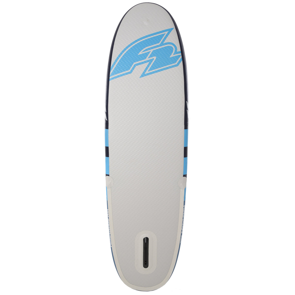 F2 Inflatable Surf Board Mini Malibu Air 6'0''/7'0"/8'0" wählbar Blau