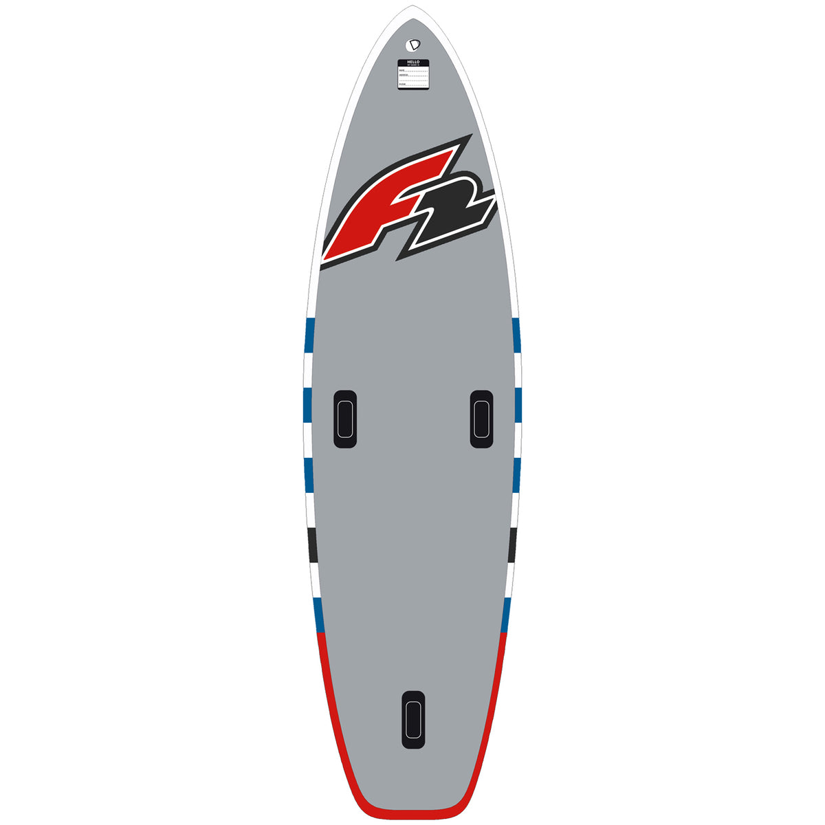 F2 SUP Stand Up Paddle Board Glide Surf 10'2''/10'8"/11'7" selectable Grey
