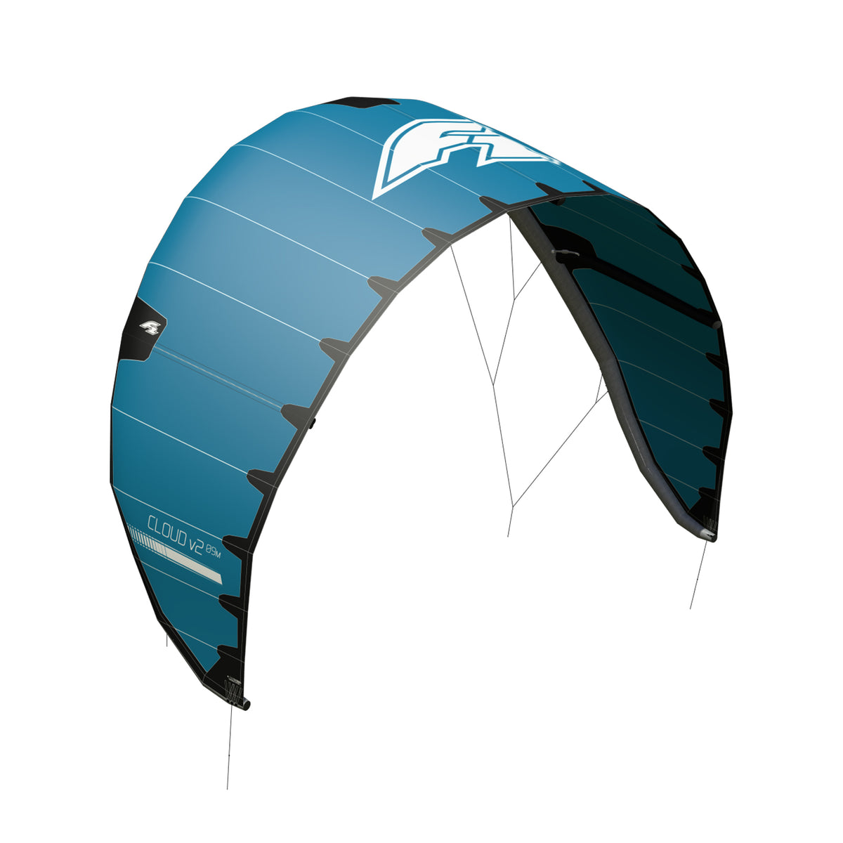 F2 Kite Cloud with Zetta E-pump - Size selectable Blue