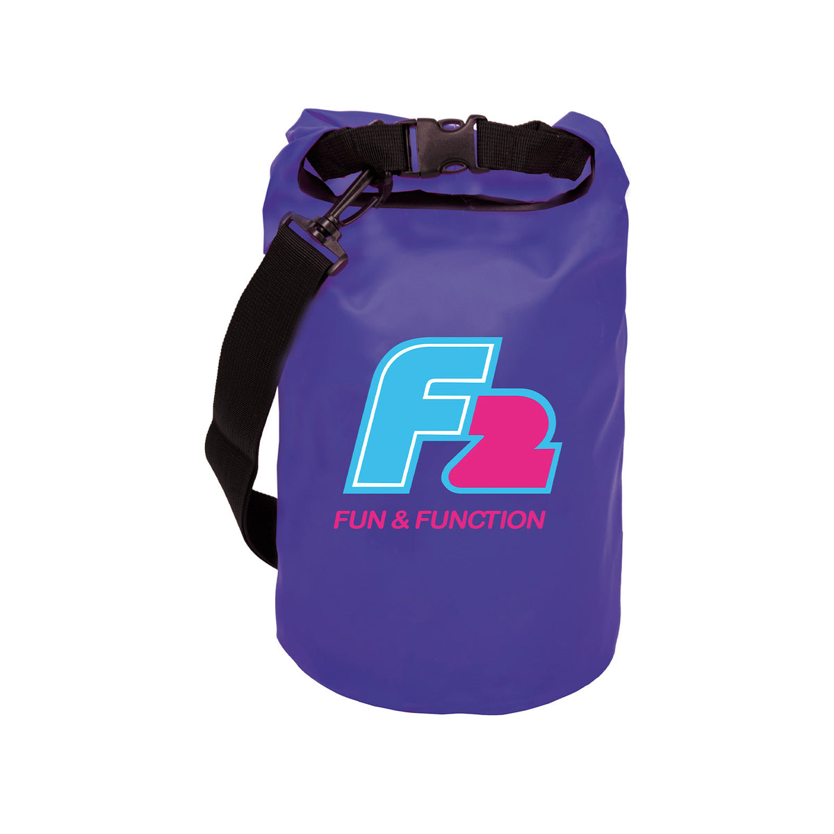 F2 Retro Lagoon Plum Dry Bag 10L Purple