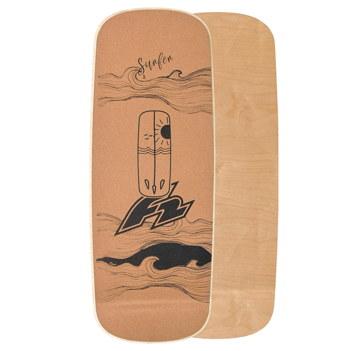 F2 Cork Balance Boards Balance Training Board Only - Model selectable