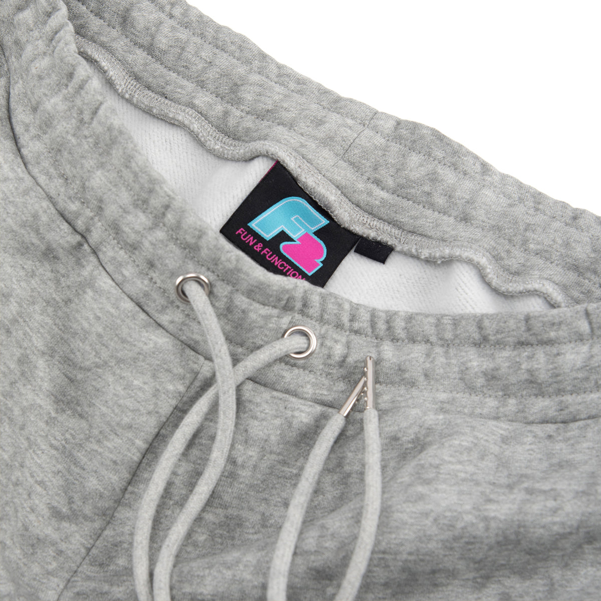 F2 Retro Vegas Jogging Pants Ash Women's Grey - Size selectable