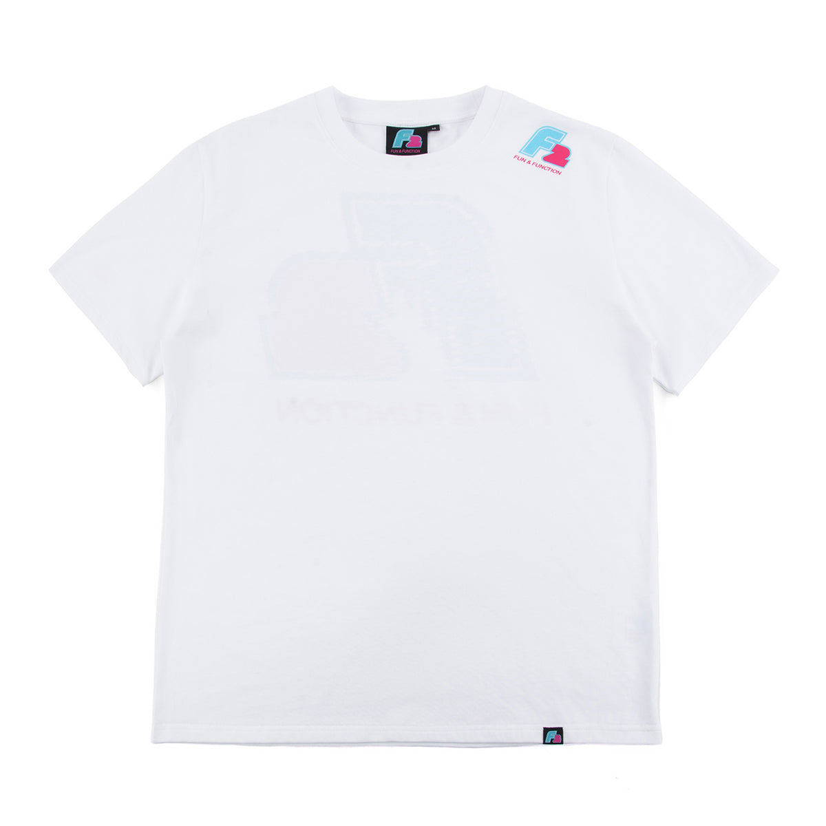 F2 Retro T-Shirt Axxis Unisex T-Shirt White - Size selectable