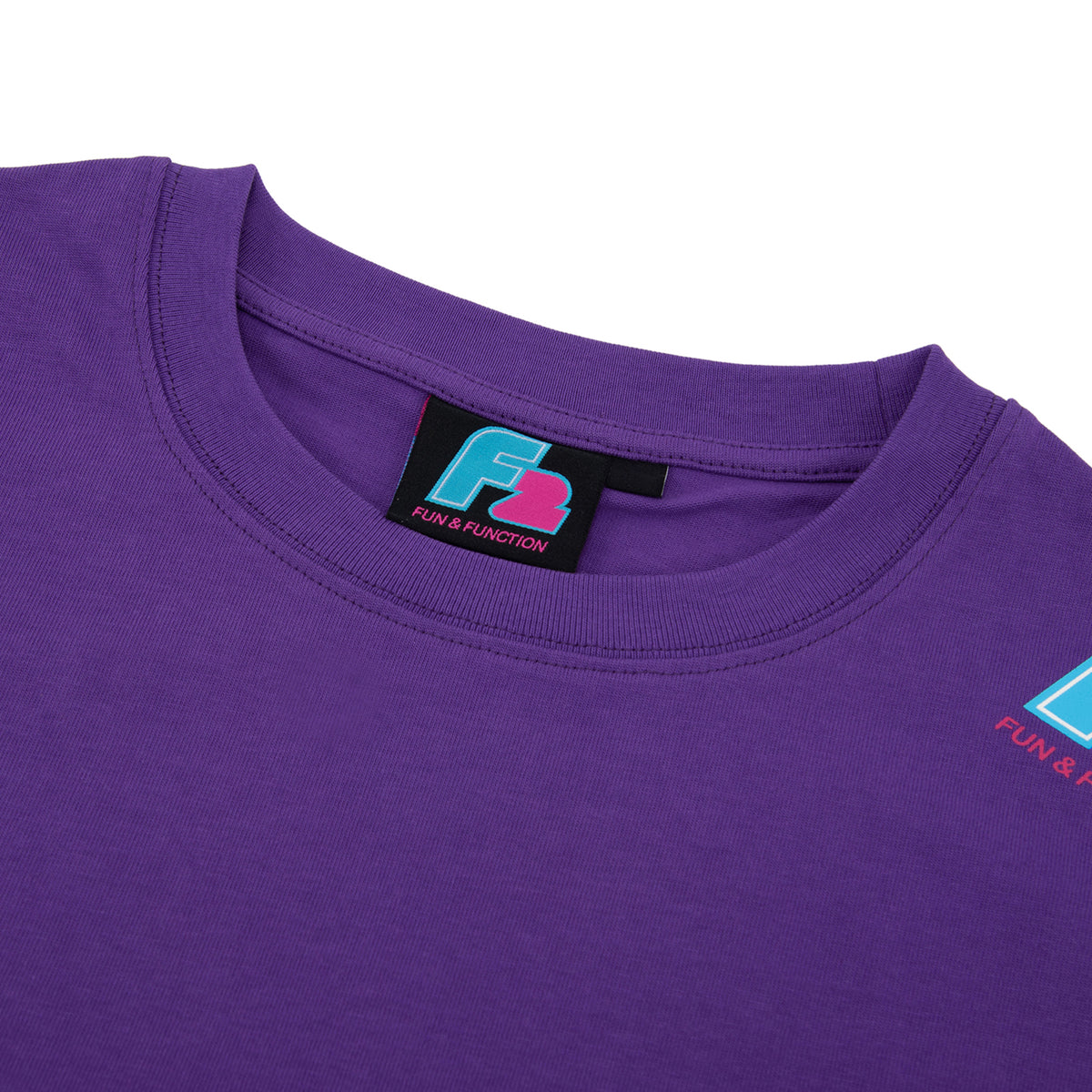 F2 Retro T-Shirt Axxis Plum Unisex Tshirt Lila - Größe wählbar