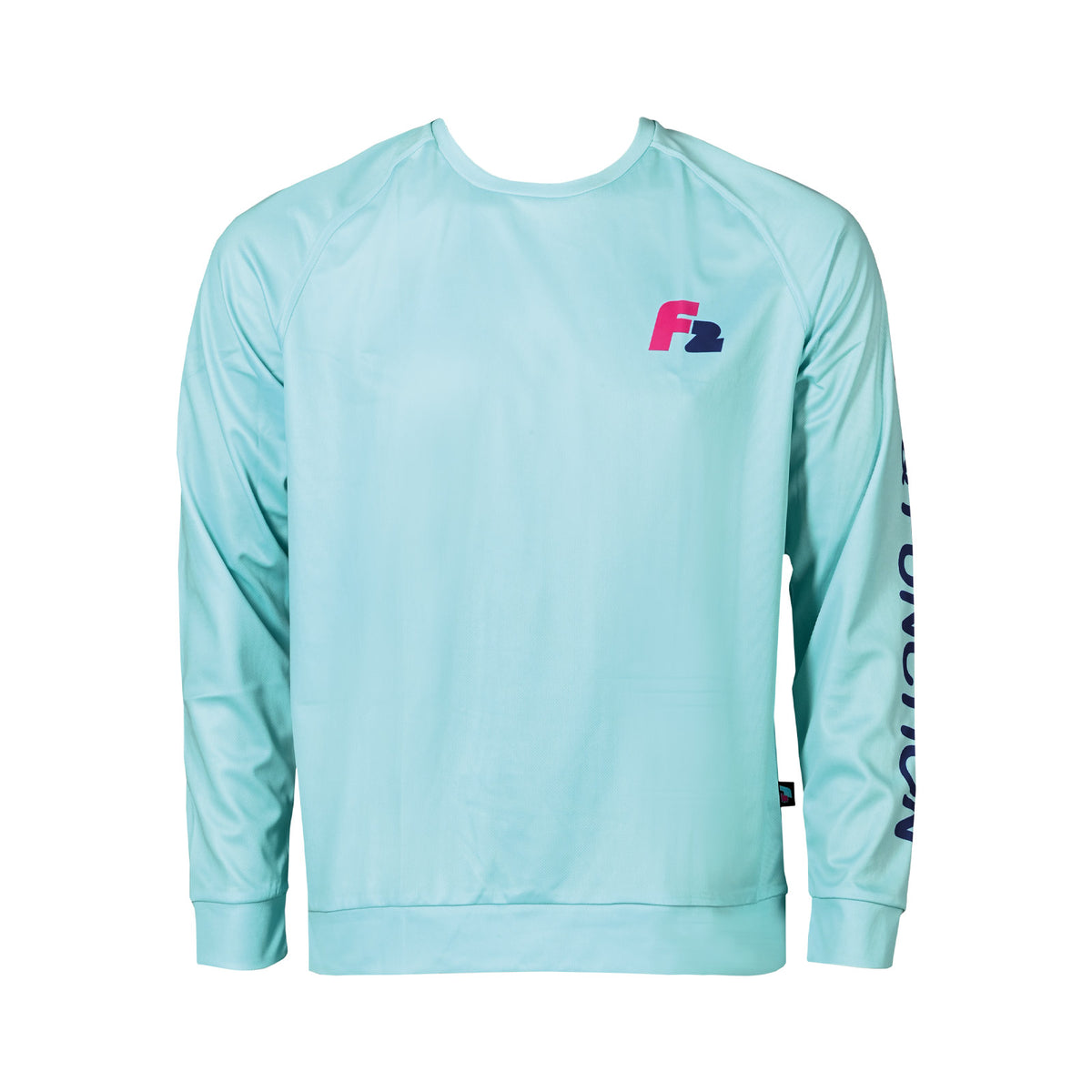F2 Retro Watershirt Aqua Functional Shirt Water Sports Blue - Size selectable