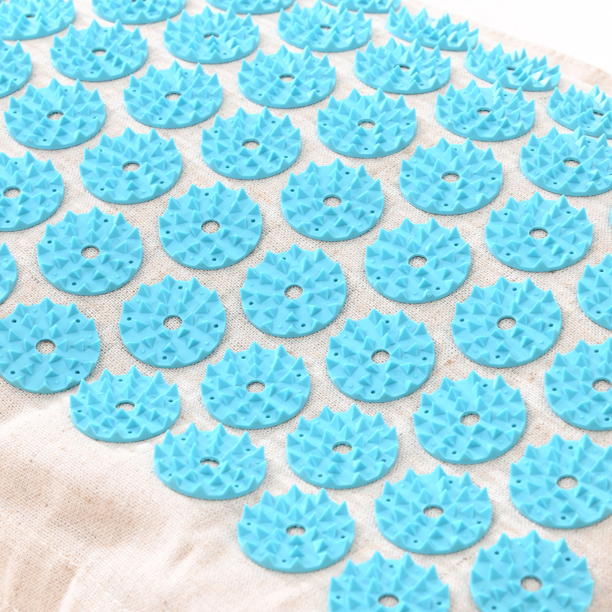 F2 Balance Board Reflexology Set Acupressure Linen 45.5x70.5cm Turquoise
