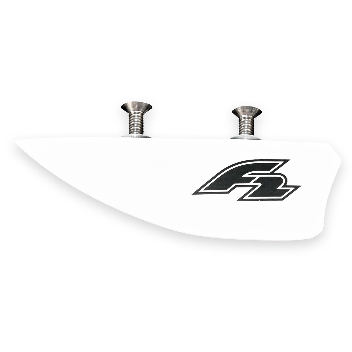 F2 Kiteboard fin GRP fin single white - size selectable