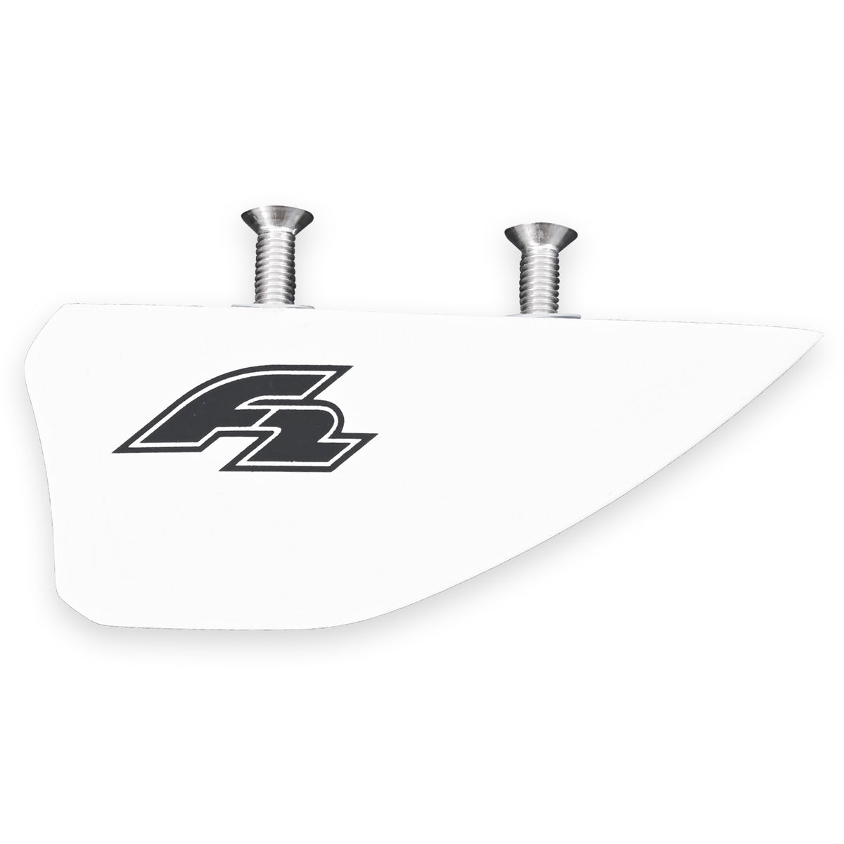 F2 Kiteboard fin GRP fin single white - size selectable