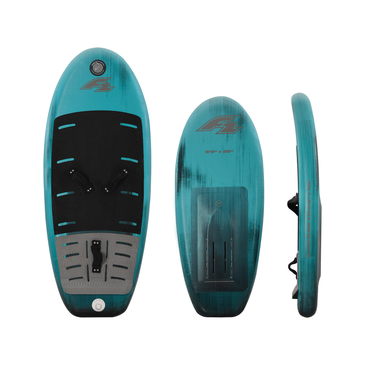 F2 Set Foilboard Glide Surf Air + Alu Limited Foil + Allround Wing Komplettset Größen wählbar