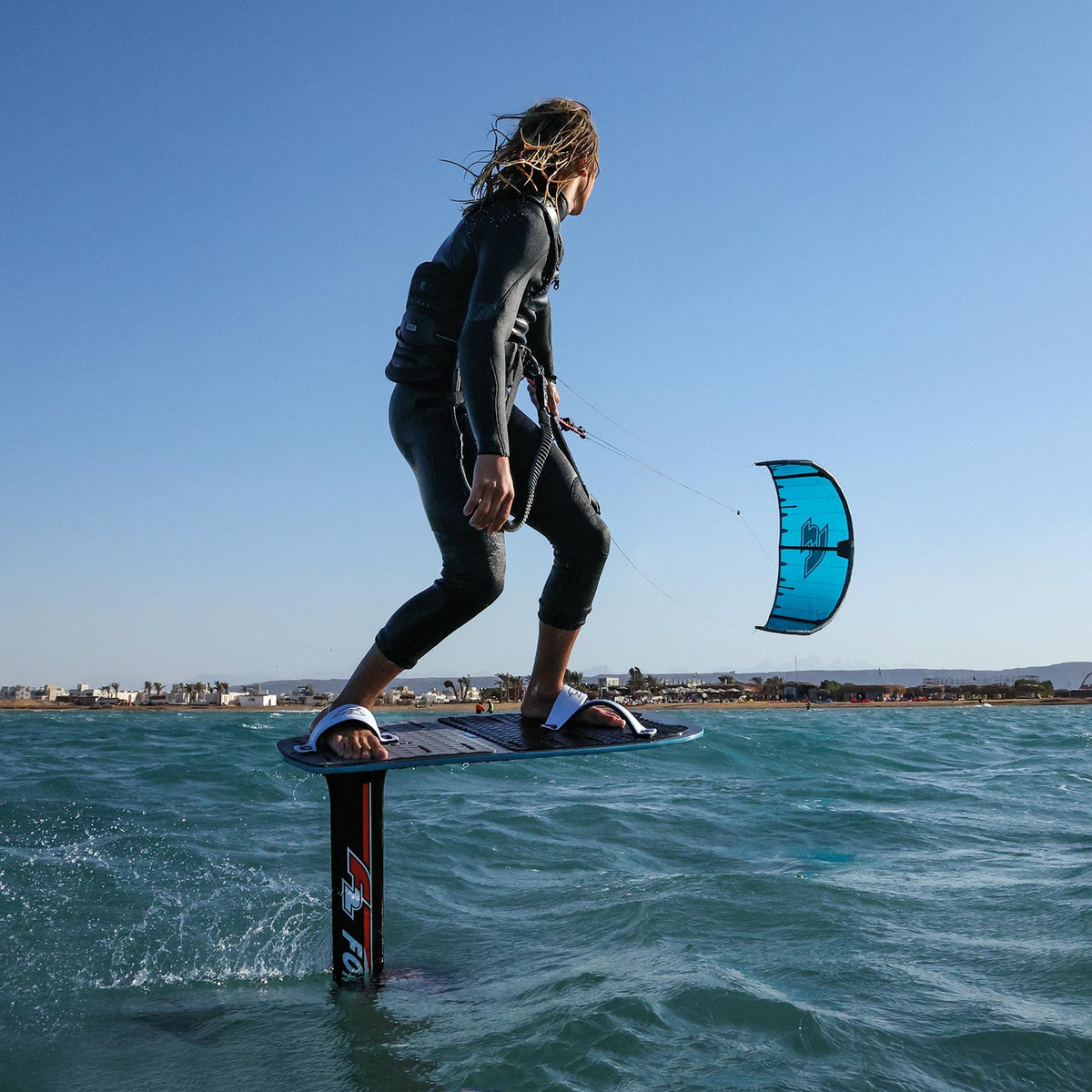 F2 Set Foilboard Ocean Carbon 115cm with Kite Foil Alu Carbon Set Model