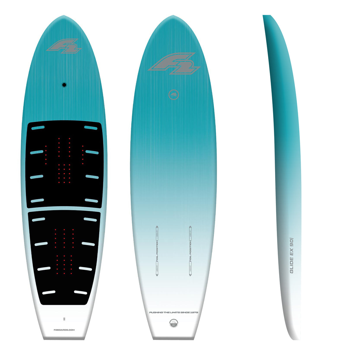 F2 Set Foilboard Glide Ex 100L with Alloy Foil 1700 + Allround Wing 4sqm