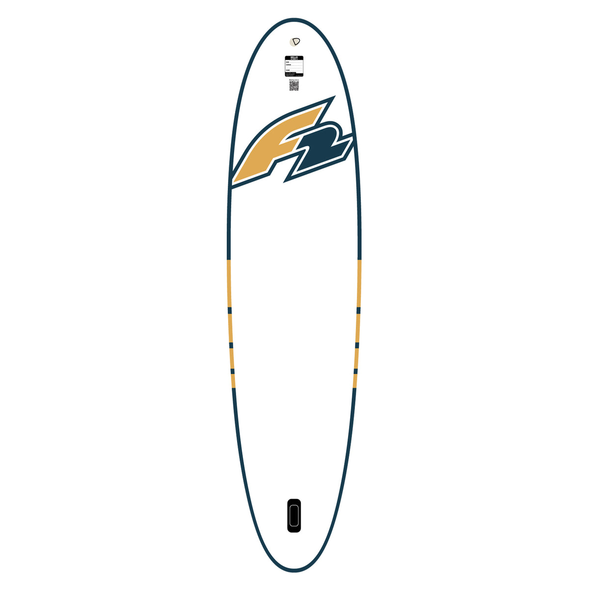 F2 SUP Stand Up Paddle Board Comet White - Complete set, sizes and accessories selectable