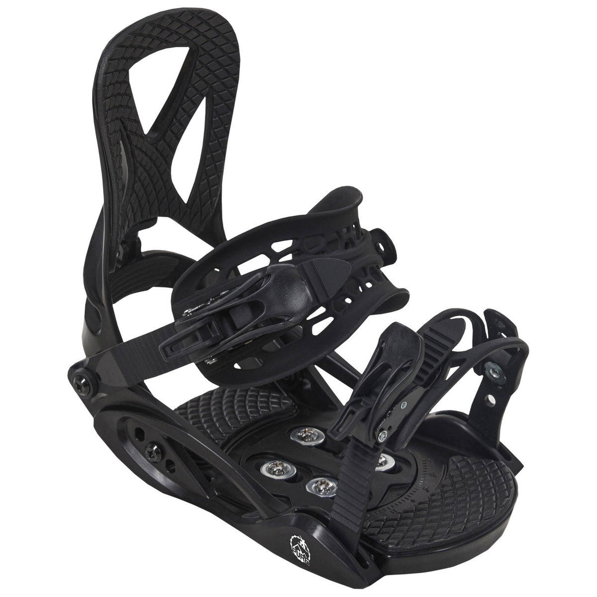 F2 Set Snowboard Junior Black Deck + Pipe Binding sizes selectable