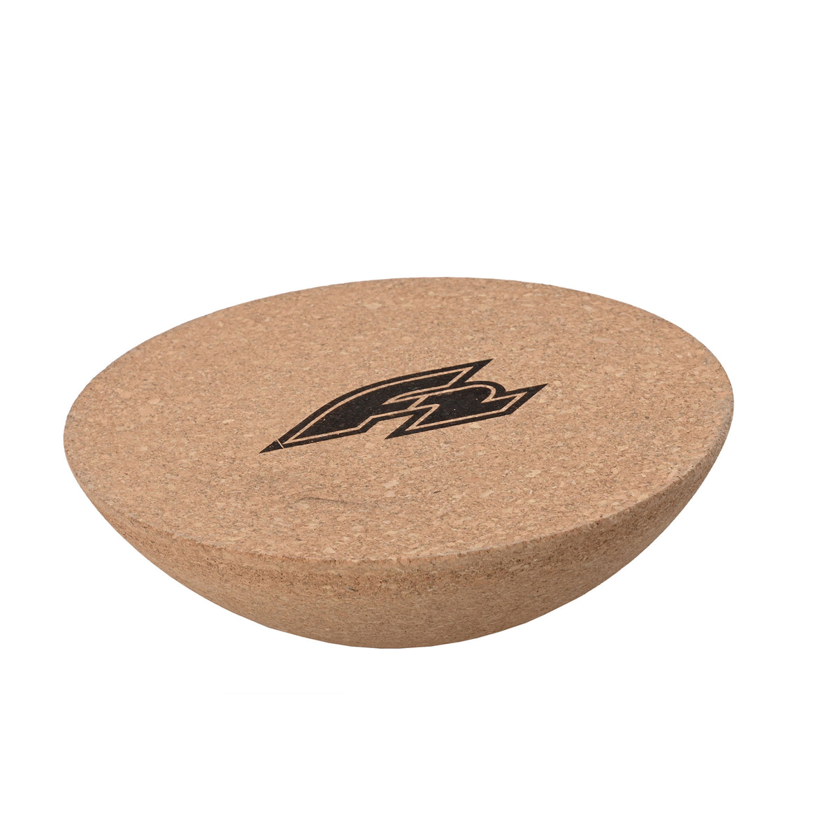 F2 Set Kork Balance Board Surf Flat Shape 74x30cm + Halbkugel