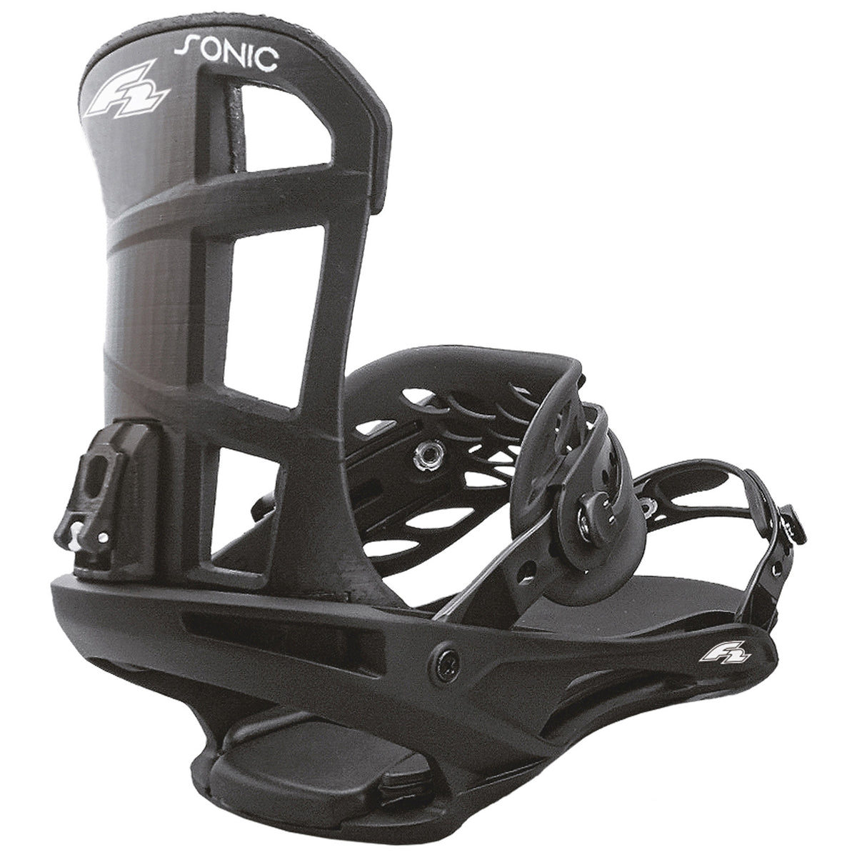 F2 Women's Snowboard Soft Binding Sonic Pro M Black