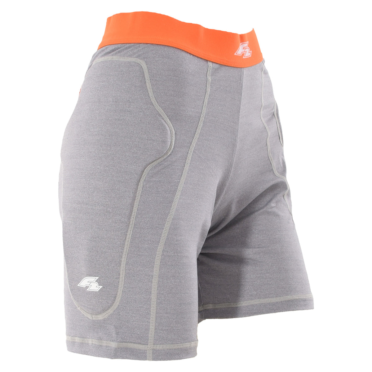 F2 Women's Snowboard Protector Pants - Pants Flex S-L size selectable orange