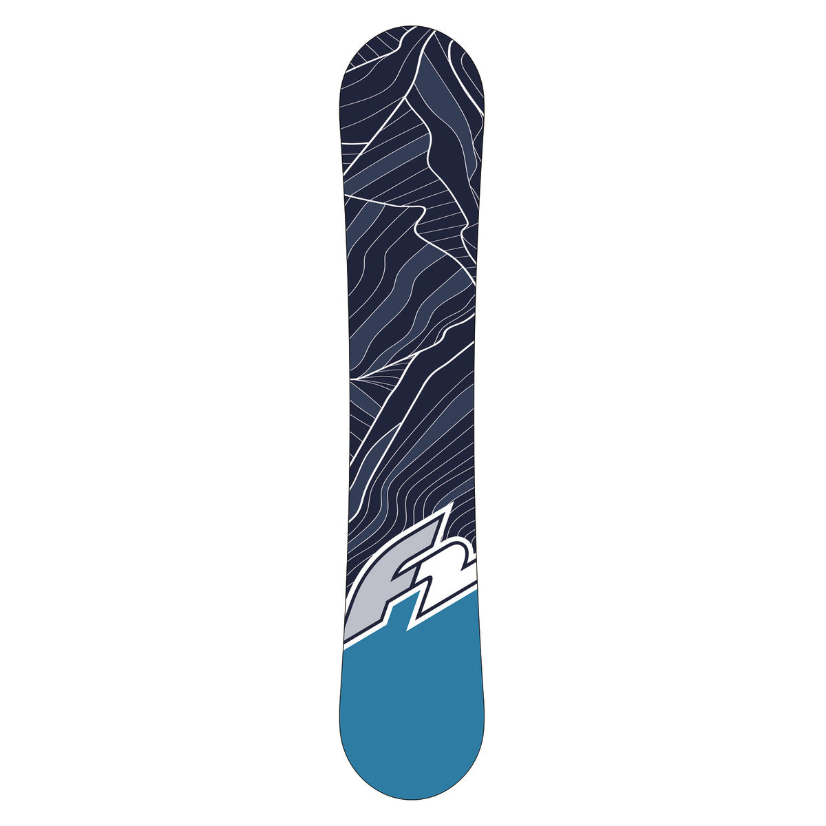 F2 Men's Snowboard T-Ride Freestyle size selectable Navy 2024/25