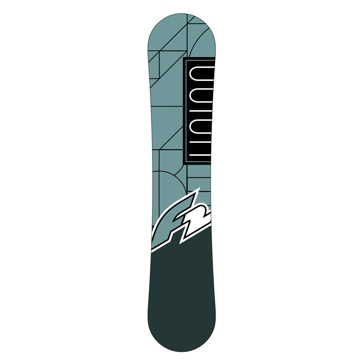 F2 Junior Snowboard Union Rookie Boy Freeride/Freestyle Größe wählbar Aqua 2025