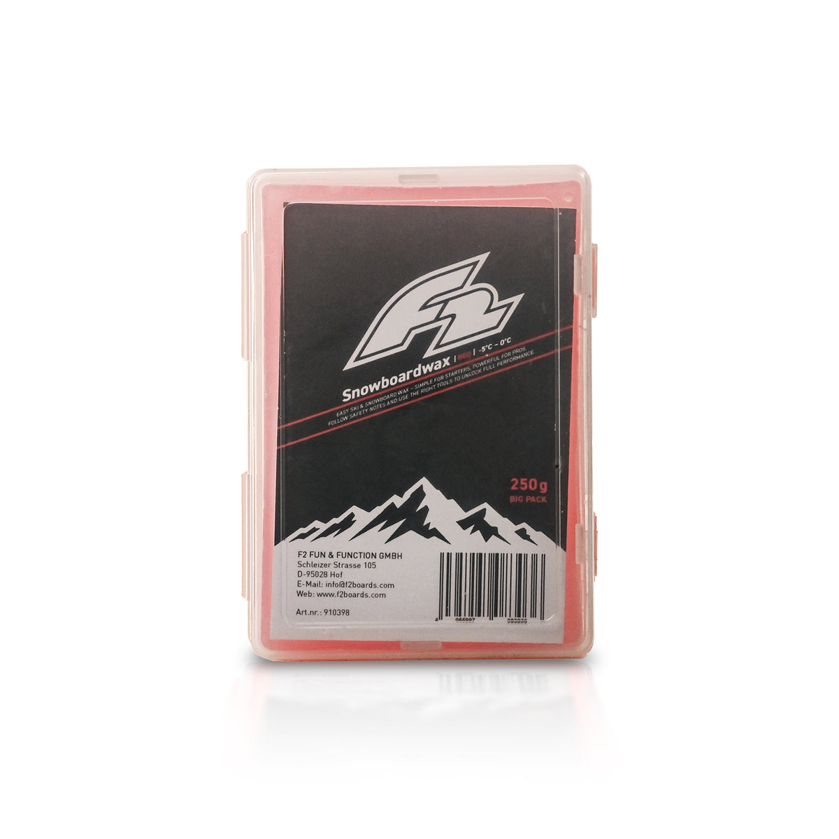 F2 Snowboard Accessories Snowboard Ski Wax 250g – Wax type selectable