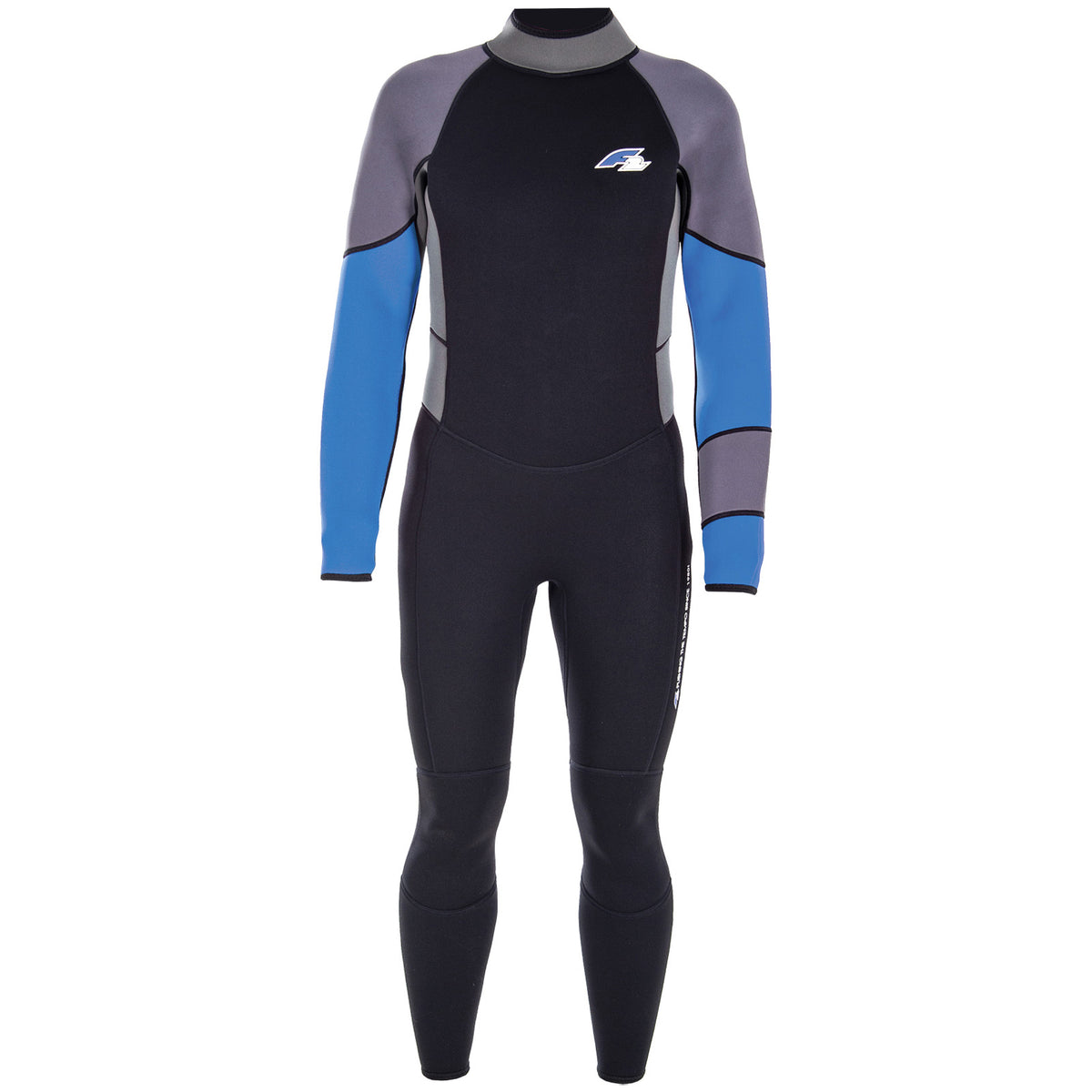 F2 Men's Rebel Neoprene Wetsuit - Full Suit 4/3 mm color/size selectable