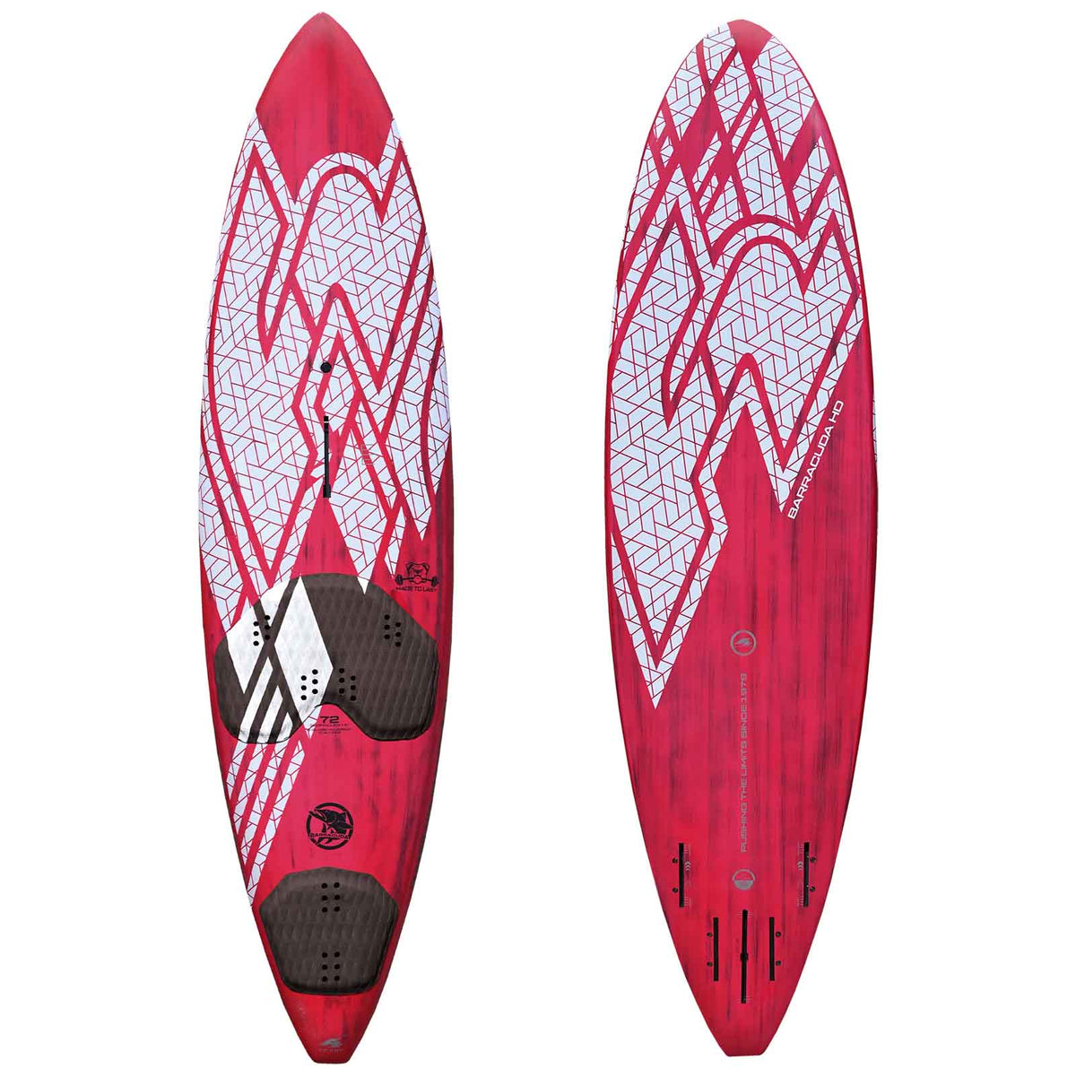 F2 Windsurf board Barracuda Pro 94-104L size selectable red/white