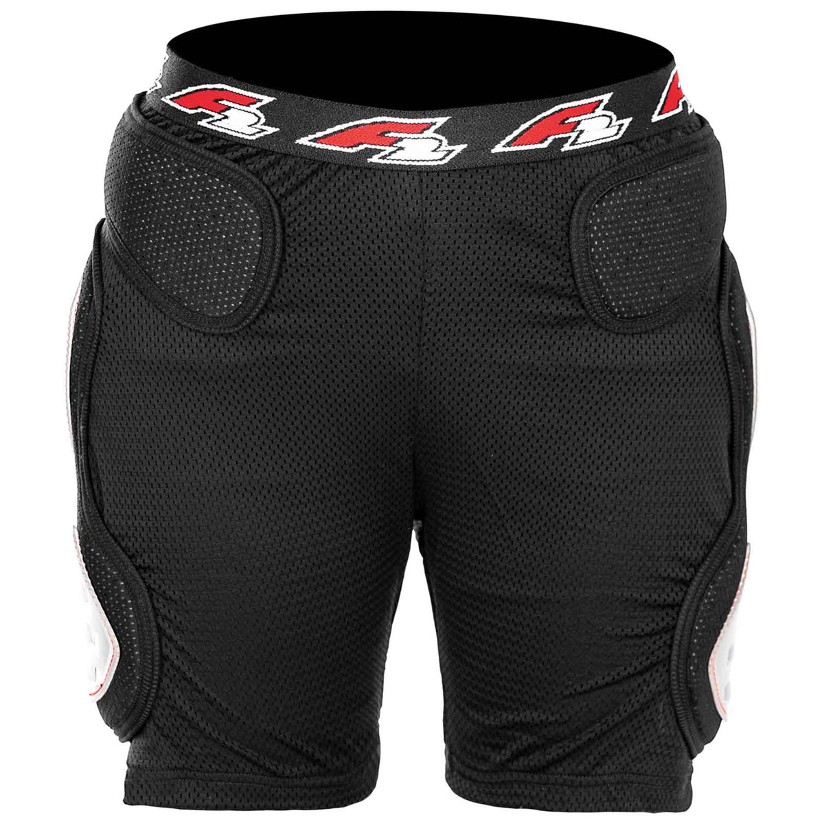 F2 Snowboard Hose Protector - Pant Hard S-XL Größe wählbar Schwarz/Rot
