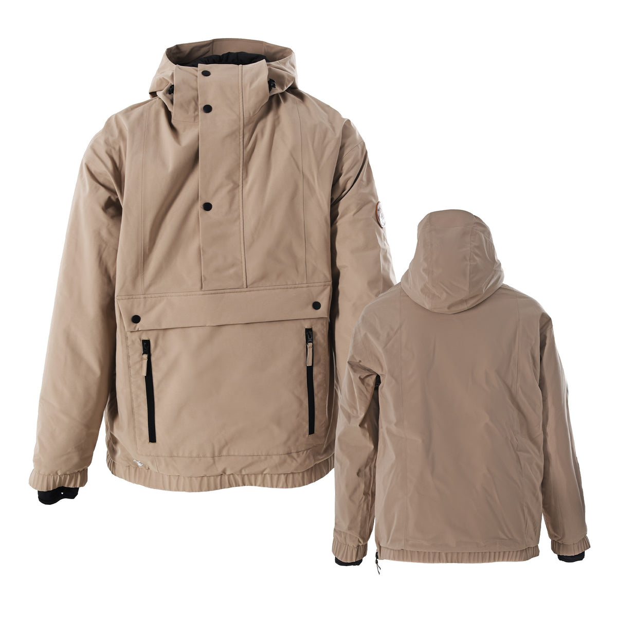F2 Snowboard/Ski Jacke Slush 80g Fütterung XS-XXL Größe wählbar Beige