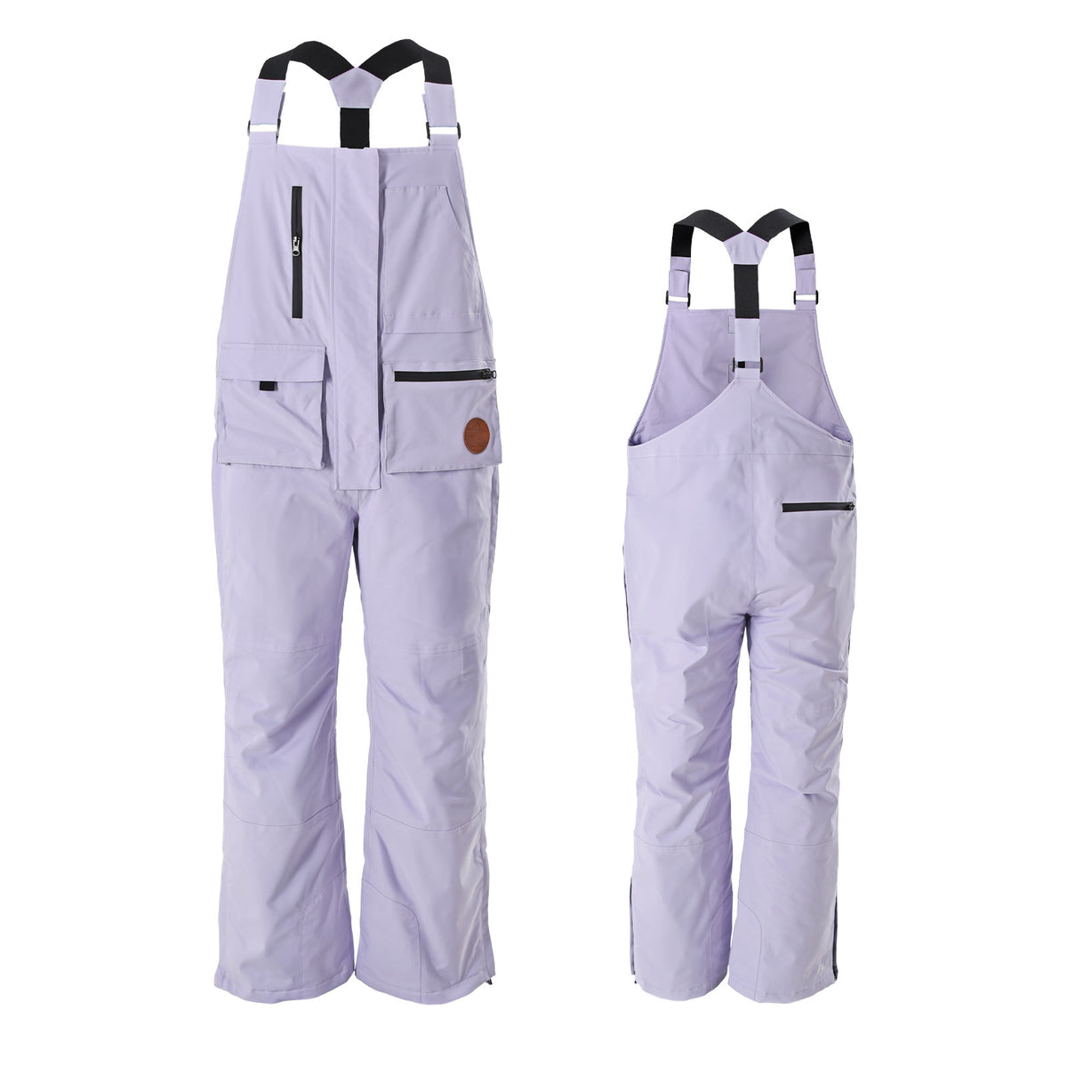F2 Snowboard/Ski Bib Pants Dungarees Slope XS-XXL Size selectable Purple
