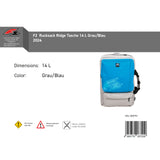 F2 Rucksack Ridge Bag 14 L Grey/Blue