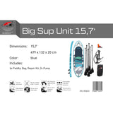 F2 SUP Stand Up Paddle Board Big SUP Unit/Family Fun - Model selectable