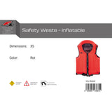 F2 Buoyancy Aid Safety Vest - Inflatable Color/Size selectable