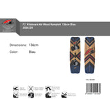 F2 Kiteboard Air Wood Complete 136cm Blue