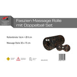 F2 Fascia Massage Roller with Double Ball Set