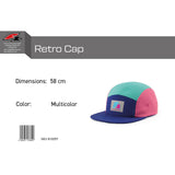F2  Retro Cap 100% Baumwolle 58cm - Farbe wählbar