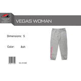 F2 Retro Vegas Jogging Pants Ash Women's Grey - Size selectable