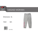 F2 Retro Vegas Jogging Pants Ash Women's Grey - Size selectable