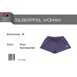 F2 Retro Silberpfeil Shorts Plum Stonewashed Women's Sweatshorts - Size selectable