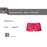 F2 Retro Boardshorts Women's Swim Shorts Short Magenta - Size selectable
