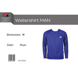 F2 Retro Watershirt Plum Funktionsshirt Wassersport Lila - Größe wählbar