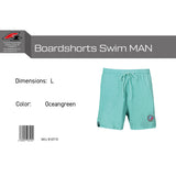 F2 Retro Boardshorts Swim Oceangreen Swim Shorts Turquoise - Size selectable
