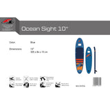 F2 SUP Stand Up Paddle Board ohne Zubehör Ocean Sight Größe/Farbe wählen