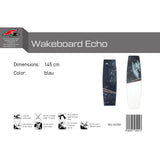 F2 Wakeboard Echo Blue 145cm/148cm/153cm - Size selectable