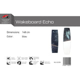 F2 Wakeboard Echo Blue 145cm/148cm/153cm - Size selectable