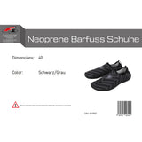 F2 Neoprene Shoes Barefoot Shoes 38 Black/Grey