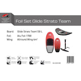 F2 Set Foilboard Glide Strato Team + Alu Limited Foil + Allround Wing Complete Set Sizes selectable