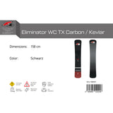 F2 Snowboard Eliminator WC TX Carbon/Kevlar Race size selectable black 2023/24