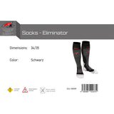 F2 Snowboard Socks - Eliminator 34-47 size selectable black