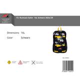 F2 Sailor Backpack 14L Black